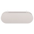 ENTRYWAY HANGER WITH CABINET SHELF STOR FK18078.01 MELAMINE IN WHITE 84x15.5x28.5Hcm. ENTRYWAY HANGER WITH CABINET SHELF STOR FK18078.01 MELAMINE IN WHITE 84x15.5x28.5Hcm.