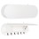 ENTRYWAY HANGER WITH CABINET SHELF STOR FK18078.01 MELAMINE IN WHITE 84x15.5x28.5Hcm.