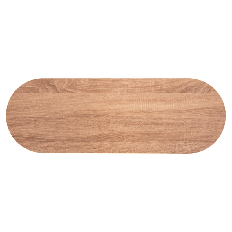 ENTRYWAY HANGER WITH CABINET SHELF STOR FK18078.02 MELAMINE IN SONAMA 84x15.5x28.5Hcm. ENTRYWAY HANGER WITH CABINET SHELF STOR FK18078.02 MELAMINE IN SONAMA 84x15.5x28.5Hcm.