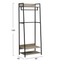 ENTRYWAY FURNITURE/OPEN ACCESS WARDROBE ARANJA FK18085 METAL-MELAMINE 64x40x169Hcm. ENTRYWAY FURNITURE/OPEN ACCESS WARDROBE ARANJA FK18085 METAL-MELAMINE 64x40x169Hcm.