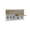 ENTRYWAY HANGER WITH SHELF NYDA FK18079.01 MELAMINE IN SONAMA-WHITE 65x13.2x31Hcm.