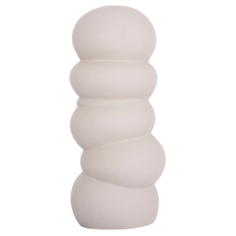 CERAMIC TABLE DECOR ROOK FK4630.03 MATTE GREY Φ12x30Hcm. CERAMIC TABLE DECOR ROOK FK4630.03 MATTE GREY Φ12x30Hcm.