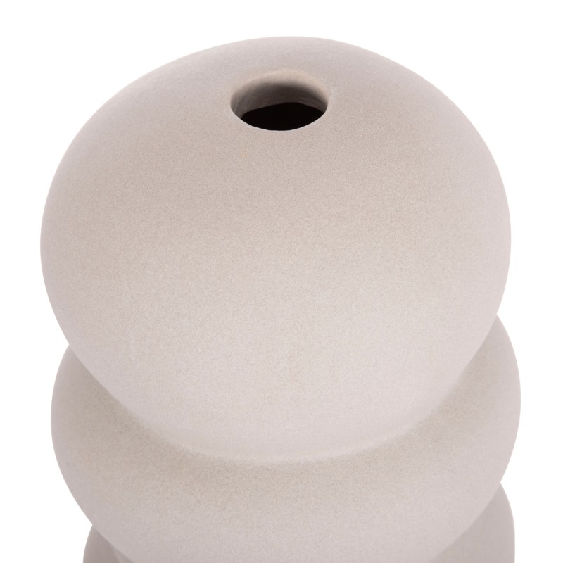 CERAMIC TABLE DECOR ROOK FK4630.03 MATTE GREY Φ12x30Hcm. CERAMIC TABLE DECOR ROOK FK4630.03 MATTE GREY Φ12x30Hcm.