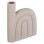 CERAMIC TABLE DECOR ARCON FK4639.03 MATTE GREY 23x5.5x29H cm.