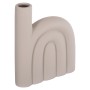 CERAMIC TABLE DECOR ARCON FK4639.03 MATTE GREY 23x5.5x29H cm.