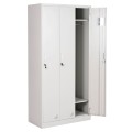 METAL TRIPLE LOCKER WITH KEYLOCKS ALTONA FK5634.11 GREY 90x45x185Hcm. METAL TRIPLE LOCKER WITH KEYLOCKS ALTONA FK5634.11 GREY 90x45x185Hcm.