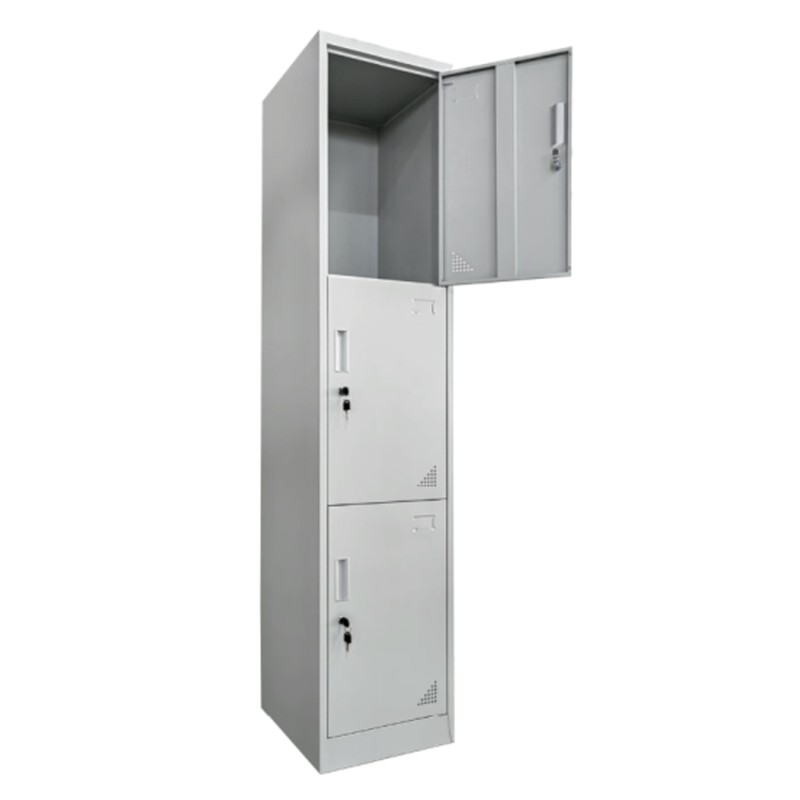 LOCKER METALLIC 1-LEAF VERTICAL CABINETS WITH KEYLOCKS BELFAST FK5635.11 GREY 38.5x45x185Hcm. LOCKER METALLIC 1-LEAF VERTICAL CABINETS WITH KEYLOCKS BELFAST FK5635.11 GREY 38.5x45x185Hcm.