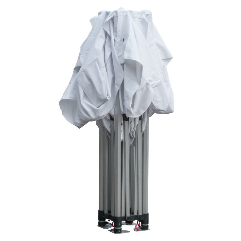 GAZEBO HEAVY DUTY WITH 3 SIDEWALL SHADES CRESSEN FK21097.01 FOLDABLE-ALUMINUM SILVER FRAME-WHITE 3x3x3,4FK GAZEBO HEAVY DUTY WITH 3 SIDEWALL SHADES CRESSEN FK21097.01 FOLDABLE-ALUMINUM SILVER FRAME-WHITE 3x3x3,4FK