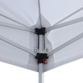 GAZEBO HEAVY DUTY WITH SIDEWALL SHADES CRESSEN FK21099 FOLDABLE-ALUMINUM SILVER FRAME-WHITE 3x6x3.4FK GAZEBO HEAVY DUTY WITH SIDEWALL SHADES CRESSEN FK21099 FOLDABLE-ALUMINUM SILVER FRAME-WHITE 3x6x3.4FK