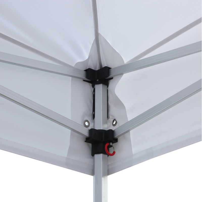 GAZEBO WITH 4 SIDEWALL SHADES CRESSEN FK21099.01 FOLDABLE-ALUMINUM SILVER FRAME-WHITE 3x6x3.4FK GAZEBO WITH 4 SIDEWALL SHADES CRESSEN FK21099.01 FOLDABLE-ALUMINUM SILVER FRAME-WHITE 3x6x3.4FK