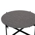 COFFEE TABLES 2PCS SET RONDA FK21089.01 MDF IN GREY MARBLE COLOR Φ80cm & Φ50cm COFFEE TABLES 2PCS SET RONDA FK21089.01 MDF IN GREY MARBLE COLOR Φ80cm & Φ50cm