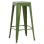 BAR STOOL MELITA-PRO FK8642.53 METAL IN LIGHT OLIVE GREEN 43x43x78Hcm.