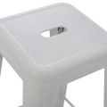 BAR STOOL MELITA-PRO FK8642.41 METAL IN MATTE WHITE 43x43x78Hcm. BAR STOOL MELITA-PRO FK8642.41 METAL IN MATTE WHITE 43x43x78Hcm.