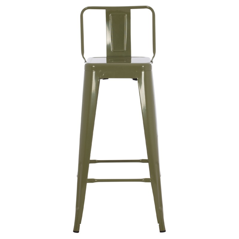 BAR STOOL MELITA-PRO FK8642.41 METAL IN MATTE WHITE 43x43x78Hcm. BAR STOOL MELITA-PRO FK8642.41 METAL IN MATTE WHITE 43x43x78Hcm.