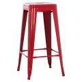 BAR STOOL MELITA-PRO FK8642.44 METAL IN RED 43x43x78Hcm. BAR STOOL MELITA-PRO FK8642.44 METAL IN RED 43x43x78Hcm.