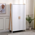 CHILDREN'S WARDROBE PASCHAL FK2494.03 WHITE MELAMINE-PINE WOOD LEGS 96x44x170Hcm. CHILDREN'S WARDROBE PASCHAL FK2494.03 WHITE MELAMINE-PINE WOOD LEGS 96x44x170Hcm.