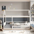 BED FOR KIDS WITH RAILINGS HOUSER FK706.03 t.MONTESSORI SOLID PINE WOOD IN WHITE- 190x90cm. BED FOR KIDS WITH RAILINGS HOUSER FK706.03 t.MONTESSORI SOLID PINE WOOD IN WHITE- 190x90cm.