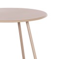 SIDE TABLE ROUND SAMMON FK6271.03 METAL IN CAPPUCCINO COLOR Φ45x50Hcm. SIDE TABLE ROUND SAMMON FK6271.03 METAL IN CAPPUCCINO COLOR Φ45x50Hcm.
