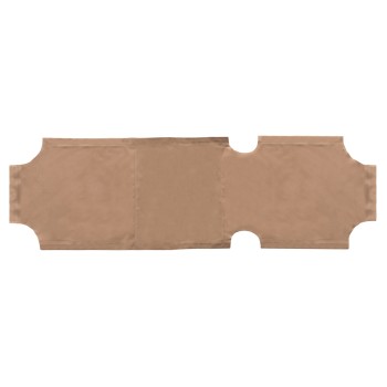 REPLACEMENT TEXTILENE 600gr/m2 2X1 COVER FOR SUNBEDS FK5072.70 BEIGE COLOR