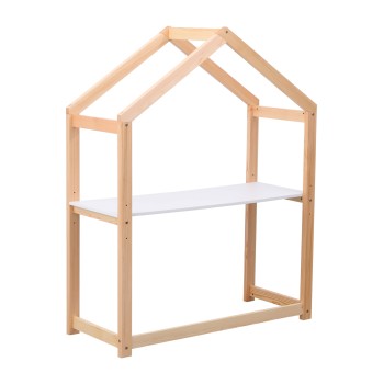 KIDS' DESK PEPE FK2498.03 PINE WOOD IN NATURAL COLOR-MELAMINE 120x44x152Hcm.