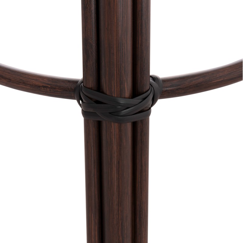 ALUMINUM MEDIUM HEIGHT BAR STOOL CHINO FK6286.01 BAMBOO LOOK & TEXTILENE IN BROWN 43x43x65Hcm. ALUMINUM MEDIUM HEIGHT BAR STOOL CHINO FK6286.01 BAMBOO LOOK & TEXTILENE IN BROWN 43x43x65Hcm.