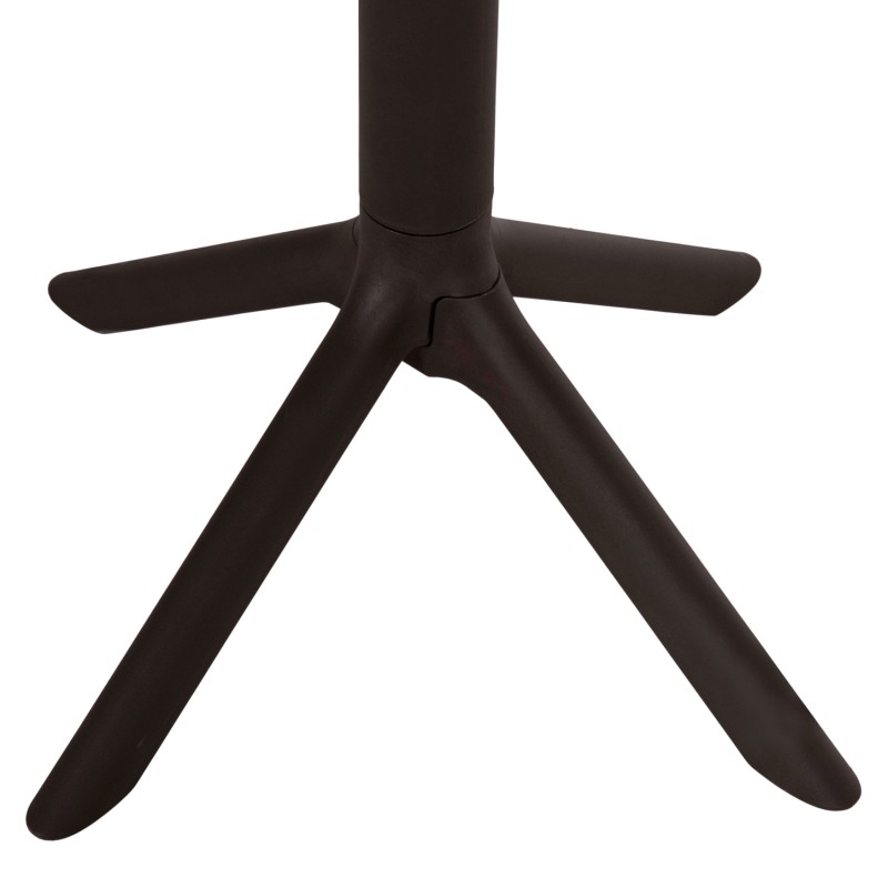 SQUARE POLYPROPYLENE TABLE TERRIN FK6125.13 BROWN 60x60x75Hcm.