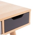 DESK GAET FK18292 MELAMINE IN SONAMA-GREY-BEIGE-WHITE 110x50x76.5Hcm. DESK GAET FK18292 MELAMINE IN SONAMA-GREY-BEIGE-WHITE 110x50x76.5Hcm.