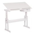 CHILDREN'S DRAWING DESK ASCENT FK18289 MDF IN WHITE 109x55x87.5Hcm. CHILDREN'S DRAWING DESK ASCENT FK18289 MDF IN WHITE 109x55x87.5Hcm.
