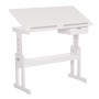 CHILDREN'S DRAWING DESK ASCENT FK18289 MDF IN WHITE 109x55x87.5Hcm.