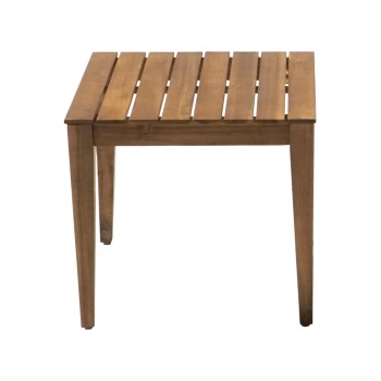 OUTDOOR SQUARE COFFEE TABLE RUTH FK6230 ACACIA WOOD IN NATURAL COLOR 50x50x45Hcm.