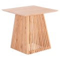 DINING TABLE SQUARE FRANTZ FK9458.01 SOLID MINDI WOOD 80,5x80,5x78,5Hcm