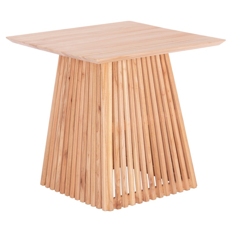 DINING TABLE SQUARE FRANTZ FK9458.01 SOLID MINDI WOOD 80,5x80,5x78,5Hcm