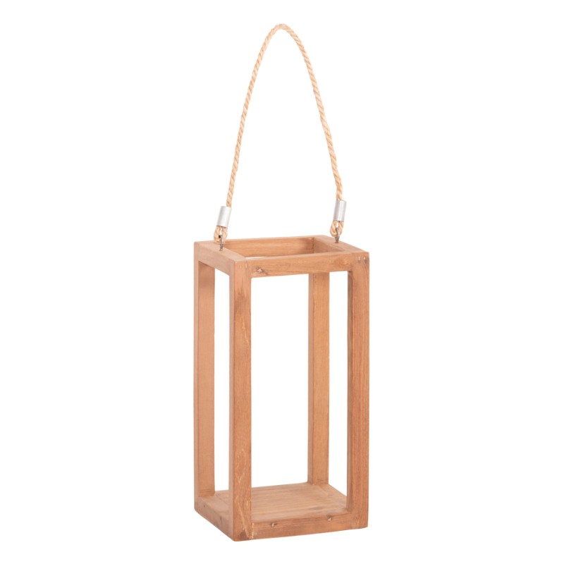 DECORATIVE TABLE LANTERN FOR CANDLES FENT FK4583 TEAK WOOD IN NATURAL 15x15x30-53Hcm. DECORATIVE TABLE LANTERN FOR CANDLES FENT FK4583 TEAK WOOD IN NATURAL 15x15x30-53Hcm.