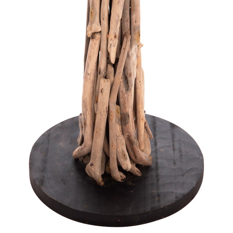 DECORATIVE FLOOR STANDING LAMP ALTAR FK4433 DRIFTWOOD--WHITE PVC CAP Φ45x142Hcm. DECORATIVE FLOOR STANDING LAMP ALTAR FK4433 DRIFTWOOD--WHITE PVC CAP Φ45x142Hcm.