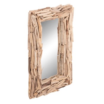 WALL MIRROR TWIGS FK4440 DRIFTWOOD IN NATURAL COLOR 62x10x82Hcm.