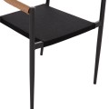 OUTDOOR DINING CHAIR BERG FK6284.02 ALUMINUM & TEXTILENE IN DARK GREY--P.E.TWISTED RATTAN 55x56x79Hcm. OUTDOOR DINING CHAIR BERG FK6284.02 ALUMINUM & TEXTILENE IN DARK GREY--P.E.TWISTED RATTAN 55x56x79Hcm.