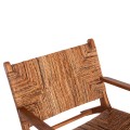 ARMCHAIR TONDO FK9914 TEAK WOOD & BANANA ROPE MATTING IN NATURAL COLOR 69x74x68Hcm.