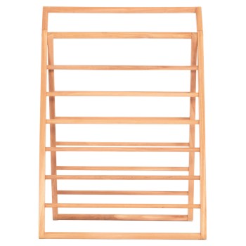 DECORATIVE FLOOR HANGER METIC FK18139 TEAK WOOD IN NATURAL 70x70x102.5Hcm.