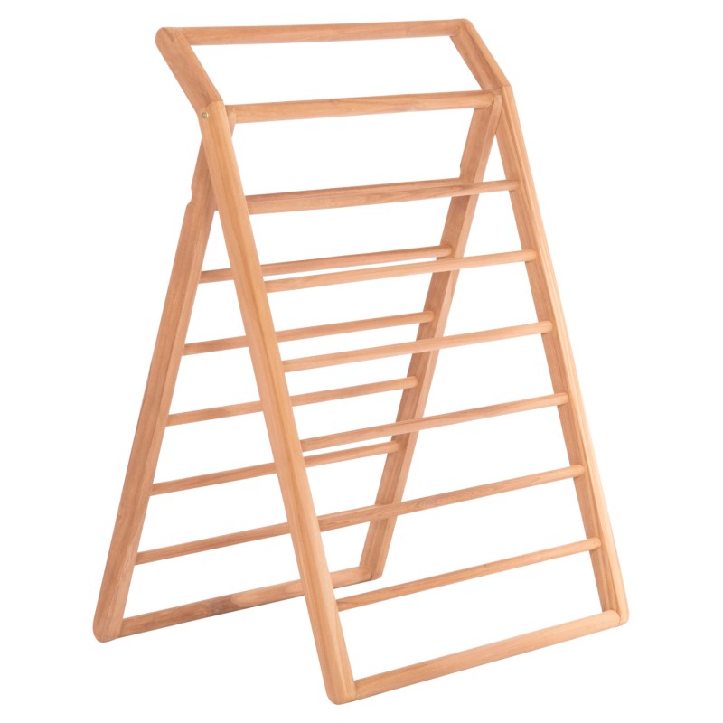 DECORATIVE FLOOR HANGER METIC FK18139 TEAK WOOD IN NATURAL 70x70x102.5Hcm. DECORATIVE FLOOR HANGER METIC FK18139 TEAK WOOD IN NATURAL 70x70x102.5Hcm.