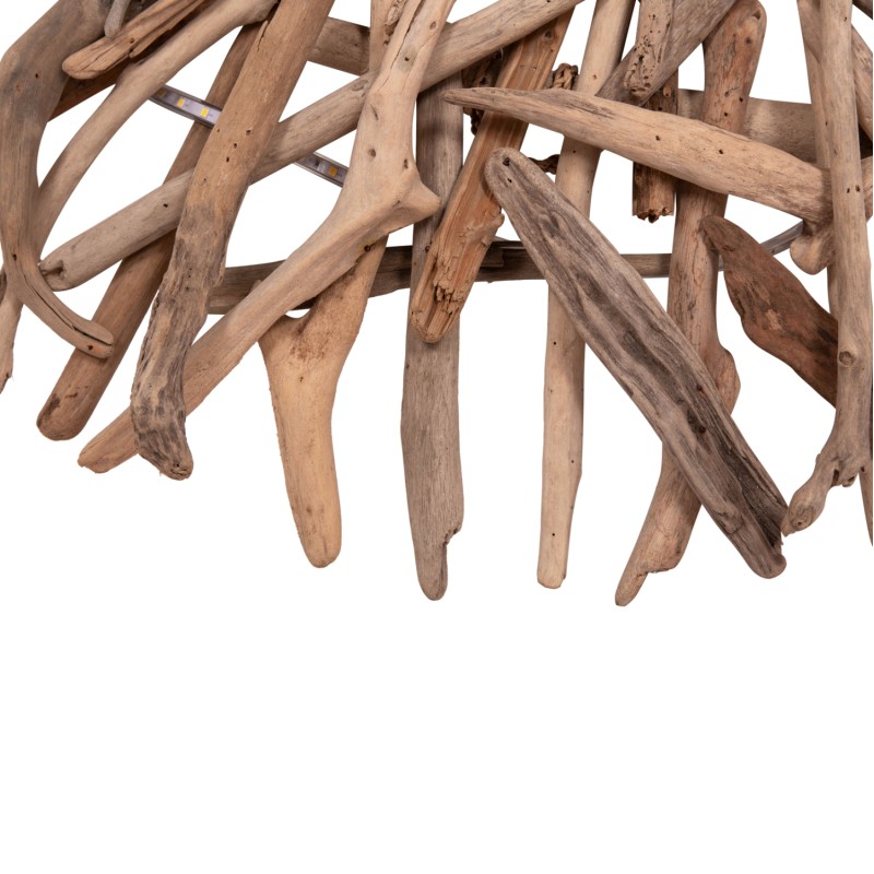 DECORATIVE WALL SCONCE DREAMER FK4422 DRIFTWOOD WITH LED STRIP Φ90x7(thickness)cm. DECORATIVE WALL SCONCE DREAMER FK4422 DRIFTWOOD WITH LED STRIP Φ90x7(thickness)cm.