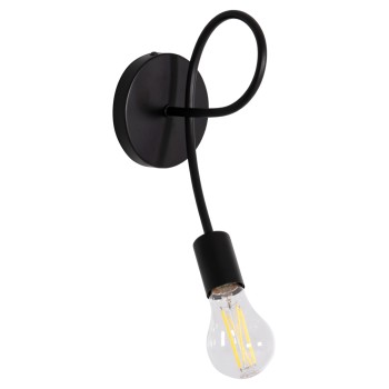 WALL SCONCE FRIDRIK FK7399.11 METAL IN BLACK 12x15.5x28.5Hcm