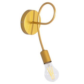 WALL SCONCE FRIDRIK FK7399.12 METAL IN GOLD 12x15.5x28.5Hcm