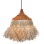 CEILING PENDANT LAMP SIFO FK4714 SISAL & BANANA FIBERS CAP-NATURAL & MIX Φ35x45Hcm.