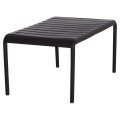 OUTDOOR COFFEE TABLE KORVER FK6334.02 POLYPROPYLENE IN BLACK 100x60x46Hcm. OUTDOOR COFFEE TABLE KORVER FK6334.02 POLYPROPYLENE IN BLACK 100x60x46Hcm.