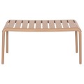 OUTDOOR COFFEE TABLE KORVER FK6334.04 POLYPROPYLENE IN CAPPUCCINO 100x60x46Hcm. OUTDOOR COFFEE TABLE KORVER FK6334.04 POLYPROPYLENE IN CAPPUCCINO 100x60x46Hcm.
