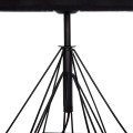 TABLE LAMP GEILO FK7416.11 METAL IN BLACK--BLACK PVC CAP Φ25x48.5Hcm. TABLE LAMP GEILO FK7416.11 METAL IN BLACK--BLACK PVC CAP Φ25x48.5Hcm.