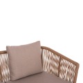 OUTDOOR LOUNGE 4PCS SET FREJA FK6057.04 ALUMINUM IN CAPPUCCINO-PE RATTAN & CUSHIONS IN BEIGE OUTDOOR LOUNGE 4PCS SET FREJA FK6057.04 ALUMINUM IN CAPPUCCINO-PE RATTAN & CUSHIONS IN BEIGE