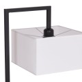 FLOOR STANDING LAMP BRANS FK7532.11 BLACK METAL--WHITE PVC CAP 25x33x170Hcm. FLOOR STANDING LAMP BRANS FK7532.11 BLACK METAL--WHITE PVC CAP 25x33x170Hcm.