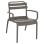 POLYPROPYLENE LOUNGE ARMCHAIR KORVER FK6333.05 DARK OLIVE GREEN 63.5x65x76Hcm.