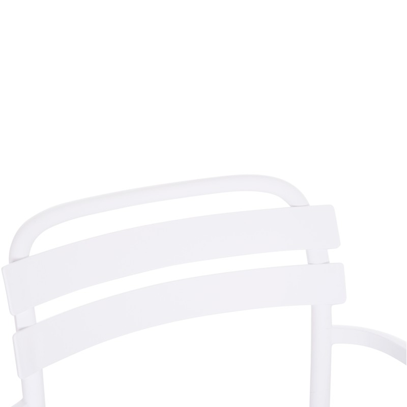 POLYPROPYLENE LOUNGE ARMCHAIR KORVER FK6333.01 WHITE 63.5x65x76Hcm. POLYPROPYLENE LOUNGE ARMCHAIR KORVER FK6333.01 WHITE 63.5x65x76Hcm.